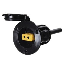 Cannon recessed socket