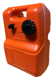 Allpa Plastic Outboard Fuel Tank 24l, 460x340x230mm - 9008024 - 9008024