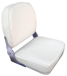 Allpa Folding Boat Chair Model 'Corfu', White - 9069120 - 9069120