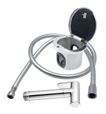 allpa stainless steel mixer tap - hand shower set
