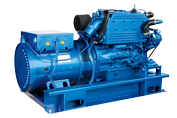 Solé marine diesel generating sets without soundproof box, 3000 RPM