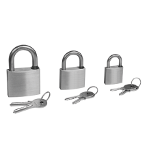 allpa stainless steel padlock with stainless steel shackle
