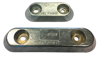 Allpa Magnesium Anode For Bolt Mounting, Hole Pitch = 80mm (0,33kg) - 077860 6 - 9077970