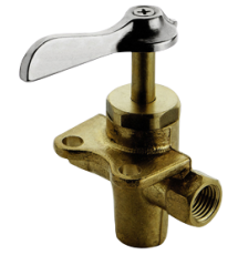 Brass 3-way fuel valve