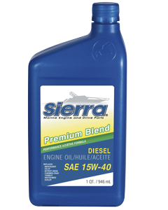 Sierra Engine Oil 15w-40, Api Cl-4, 946ml, For Diesel Engines - 641895532 72dpi - 641895532