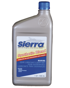 Sierra Synthetic Lower Unit Gear Lube, 946ml (Bottle), For Outboards & Sterndrives - 641896502 72dpi - 641896502