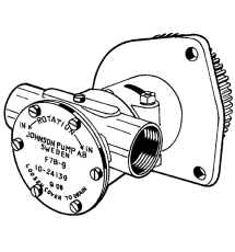 Johnson Pump self-priming bronze cooling-impeller pumps F7B-9