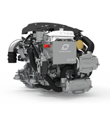 Hyundai marine diesel engines S270, VGT with intercooler & fresh water cooling