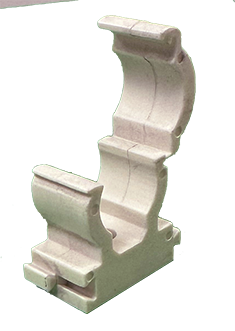 Seatech Quick-Connect Pipe Clip For Ø15mm; white - 9037165 - 9037165