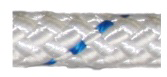 Allpa Allcord-17, Ø16mm Braided Polyester Sheet & Halyard Line 'Easy', White With Blue Tracer Thread - Al1706 72dpi 1 1 1 1 1 - AL1716