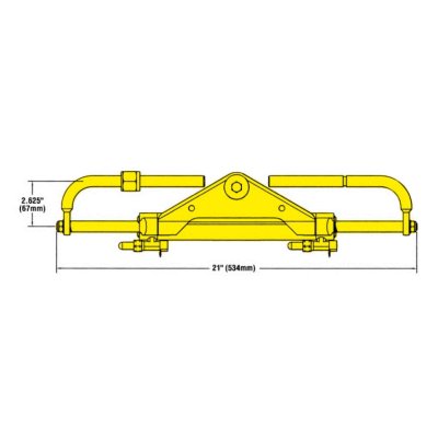 Seastar Mounting Kit 45° For Baystar Helm (Hh4314) - Hp6104 72dpi - HP6104