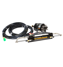 Hydraulic steering system outboard