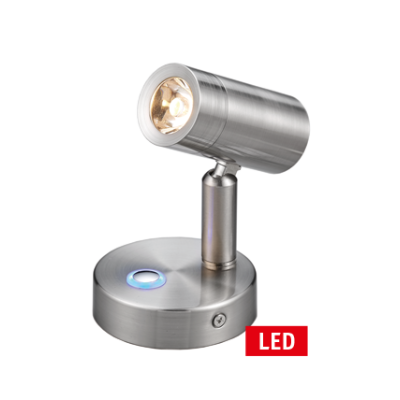Allpa Led Reading-Wall Light, 10-30v, Aluminum, D=60mm, H=88mm, Dimmable With External Switch - L1900019 72dpi - L1900019