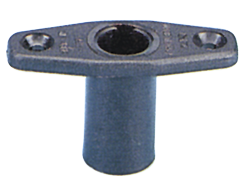 Allpa Nylon Rowlock Socket, Universal Socket, Ø17mm, Black - N1625 72dpi - N1625